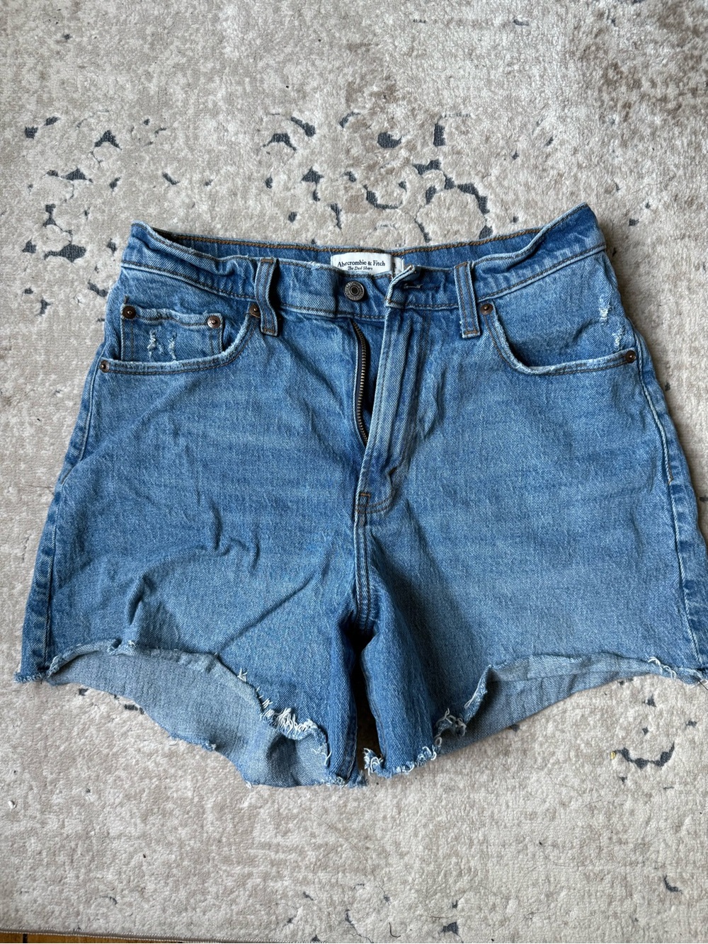 Abercrombie & Fitch Curve Love Dad Shorts